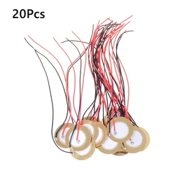 10 - Pack Piezoelectric Ceramic Sounder Sensors with Copper Wire (20pcs)