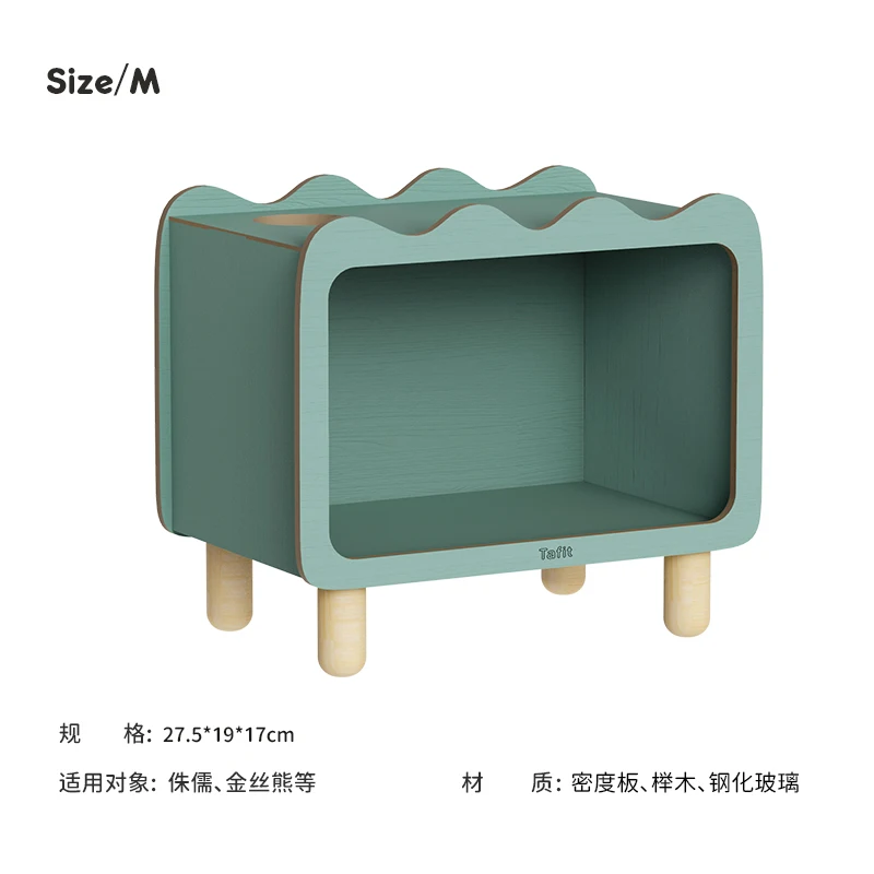 Dark green M