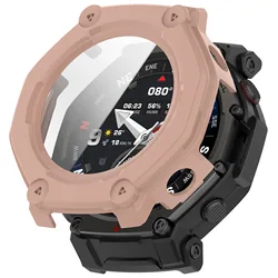Vetro Protettivo Migliorato e Custodia in Silicone per Smartwatch – Protezione dello Schermo Antiscratch e Cover Durevole