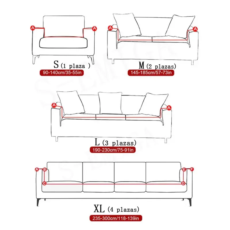 new Stretch Sofa Couch Cover For Living Room L Shaped Combination Chaise Sofa Slipcover Home Decor 1/2/3/4 Seats Removable 2