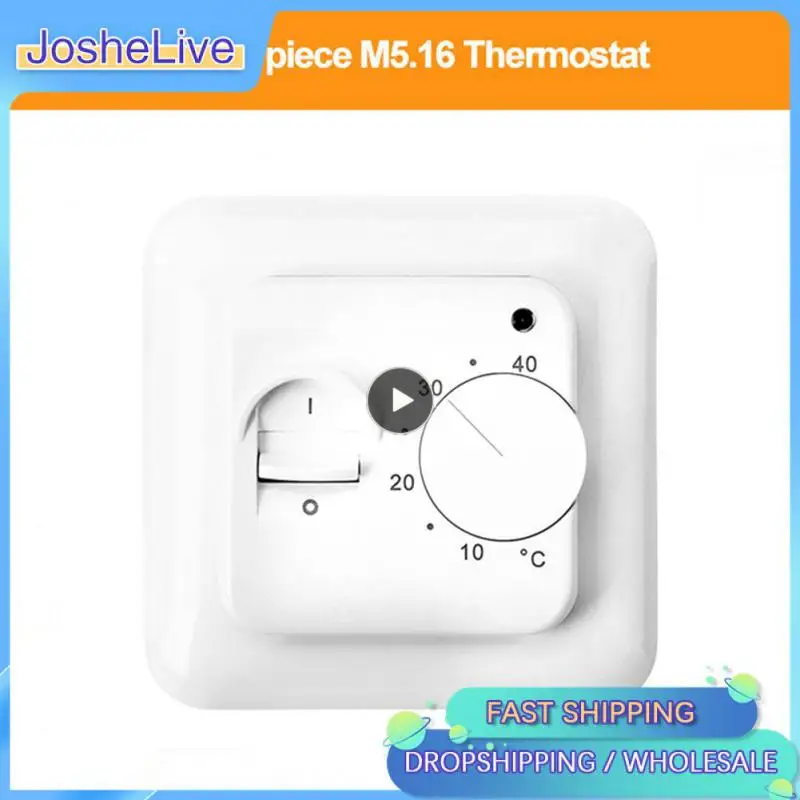 

Electric Floor Heating Thermostat 220V 16A Home Heater Electric Water Warm Room Floor Temperature Controller
