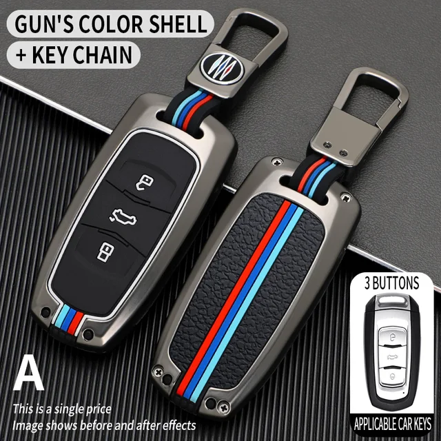 Car Remote Key Case Covers For Geely Atlas Boyue Nl3 Ex7 Emgrand X7 Emgrarandx7 Suv Gt Gc9 Protected Shell Fob Alloy - - Racext™️ - - Racext 1