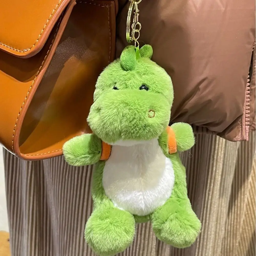 봉제 공룡 인형 열쇠 고리, 배낭 펜던트 장식, 부드러운 공룡 봉제 인형 열쇠 고리 선물