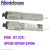 PON STICK EPON GPON XPON SFP ONU Stick With MAC SC Connector DDM pon module HGU 1490/1330nm PPPoE IPoE 1.25Gbps 802.3ah 1
