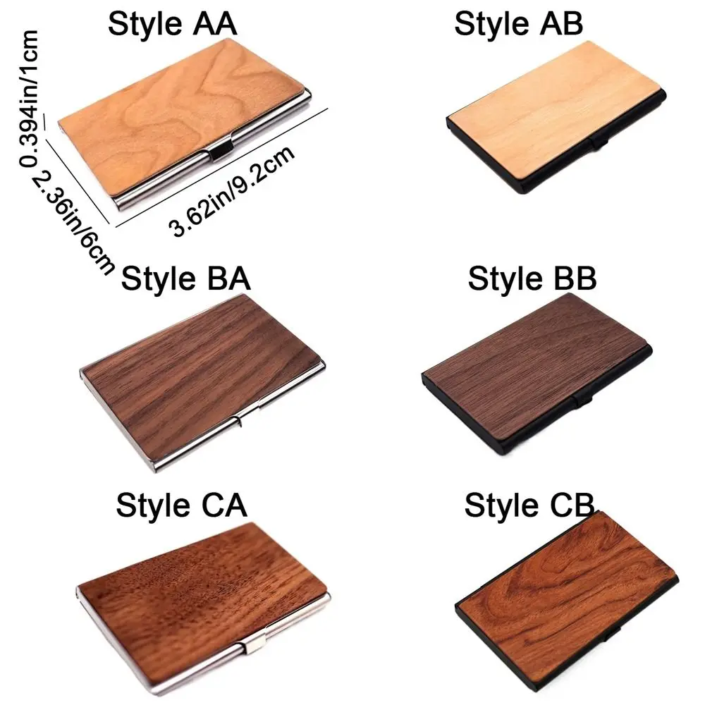 전문 스테인레스 스틸 명함 홀더 휴대용 실용적인 신용 카드 상자 남자/여자를위한 미니멀리스트 은행 카드 홀더