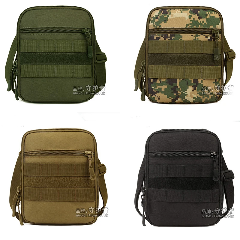 

Tactical Sling Bag Molle EDC Military Hiking Backpack Shoulder One Strap Military Tactical Nylon Waterproof Molle Pouch