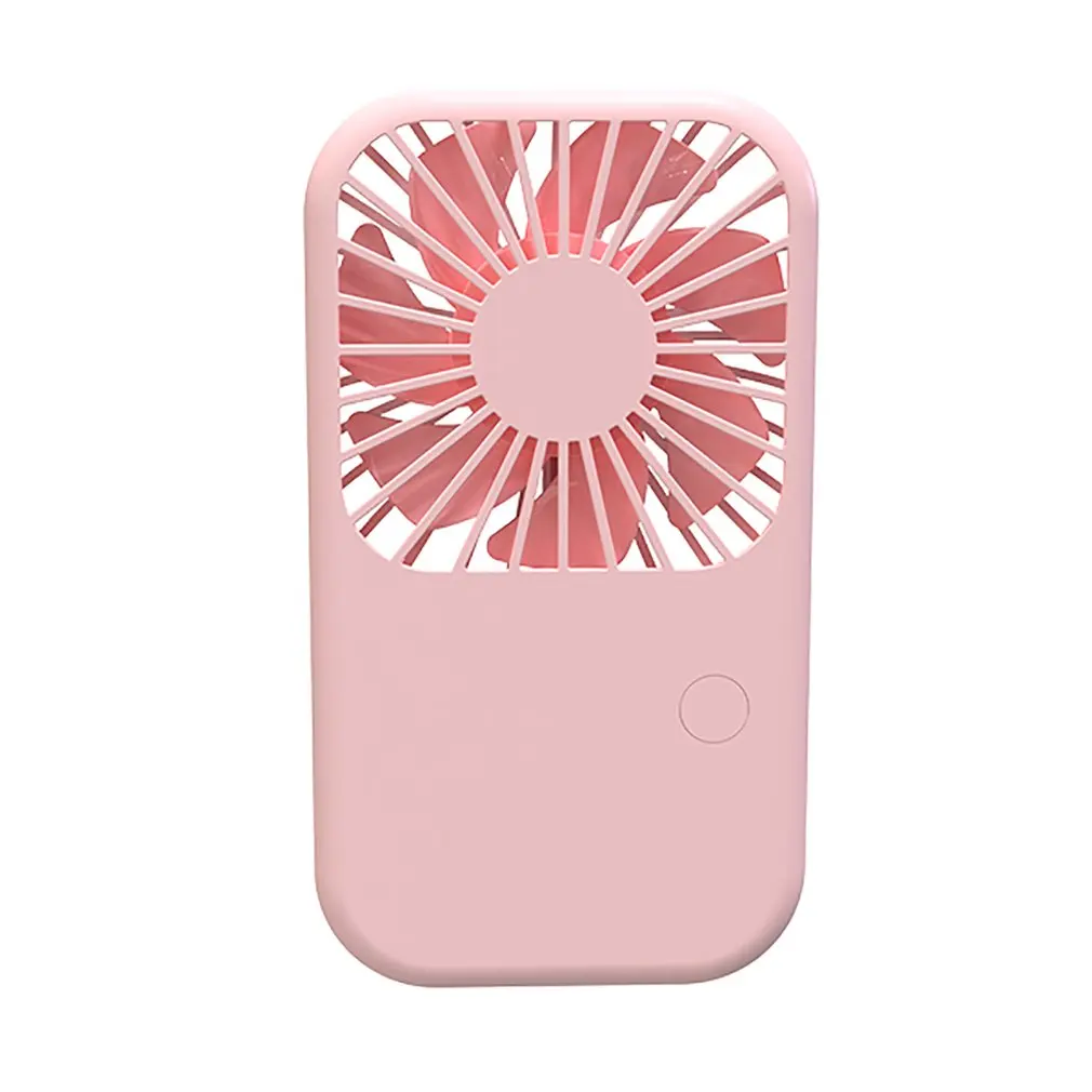 Fan Wind Power USB Rechargeable Handheld Mini Portable Electric Fan Ultra-quiet Desktop Cooling Fans With Mobile Phone Bracket