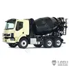 1/14 Truck simulation model Metal toy 6*6 mixing truck engineering field snail car modified Tamiya RCLESU 1