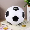Small Football Coin Bank Piggy Banks For Boys Saving Money Box Cash Storage Home Decor Vinyl Material Jar 4