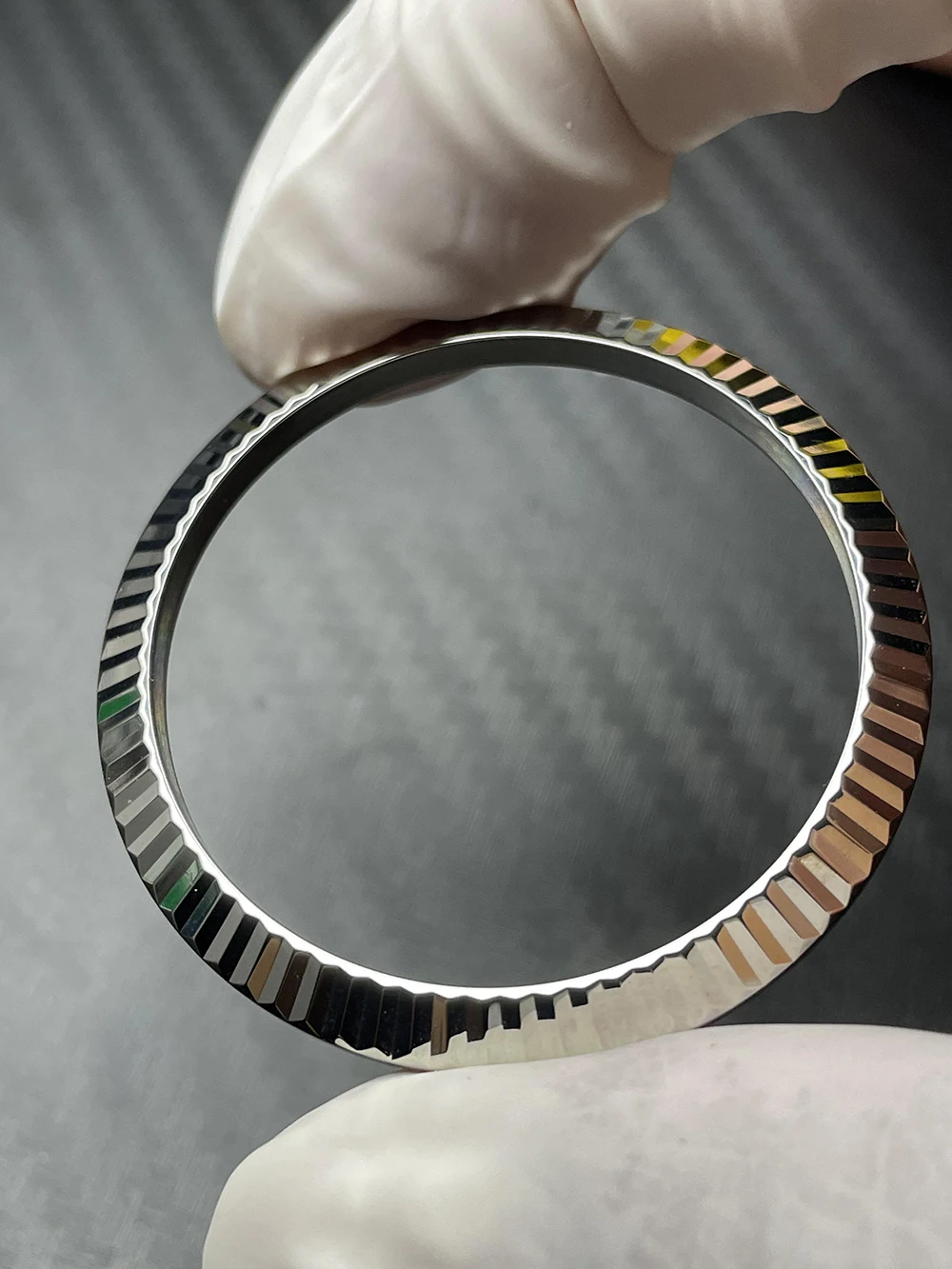 Stainless Steel 41mm Fluted Bezel Suit for Datejust 41mm Case MOD