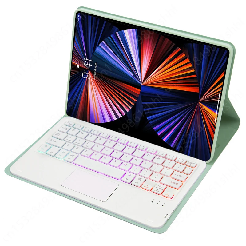 Tampa Magnética do Teclado de Retroiluminação do Touchpad Capa para Lenovo Tab P11 Pro 11 11.5 Tablet Tb-j606f J616f Tb-j706f J716f - Imagem 3