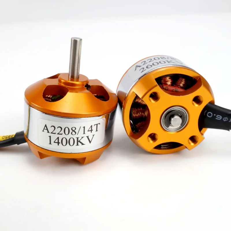 Moteur Brushless A2208 1000KV-2600KV pour Drone RC