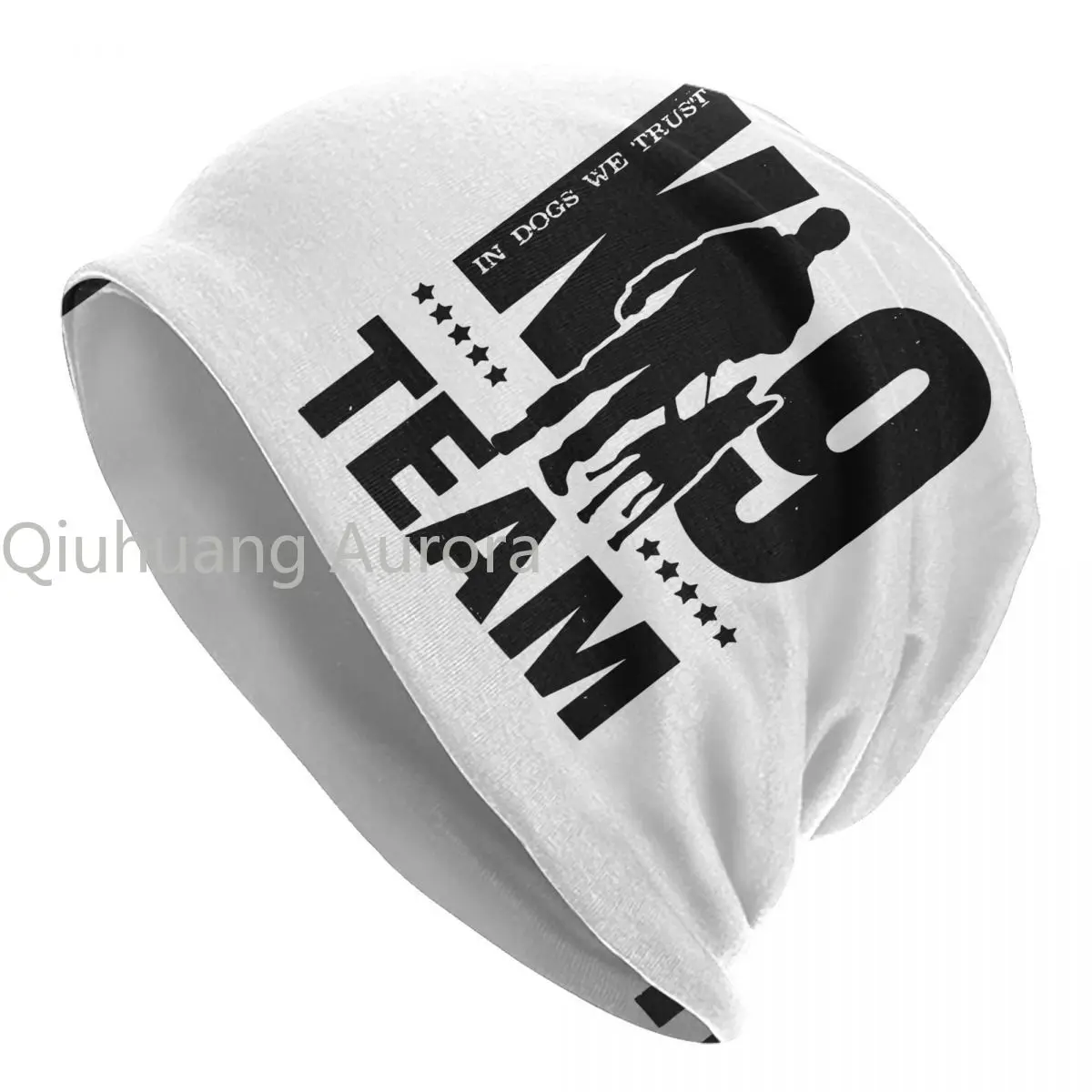 

K9 Unit Team Malinois Dog Cap Hip Hop Autumn Winter Outdoor Skullies Beanies Hats Spring Warm Head Wrap Bonnet Knit Hat