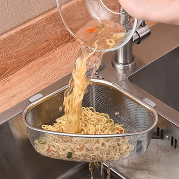 Stainless Triangle Sink Basket 4