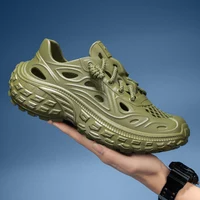 Men Clogs Slippers Breathable Garden Sandals Non-Slip Comfort Beach Shoes Men Sandals Indoor Outdoor Casual Fishing Shoes