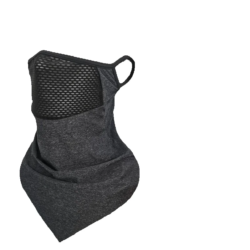 Ice Silk Sunscreen Breathable Summer Full Face Mask Neck Protection Cycling Scarf Triangle Ear Magic Headband_voghion.com
