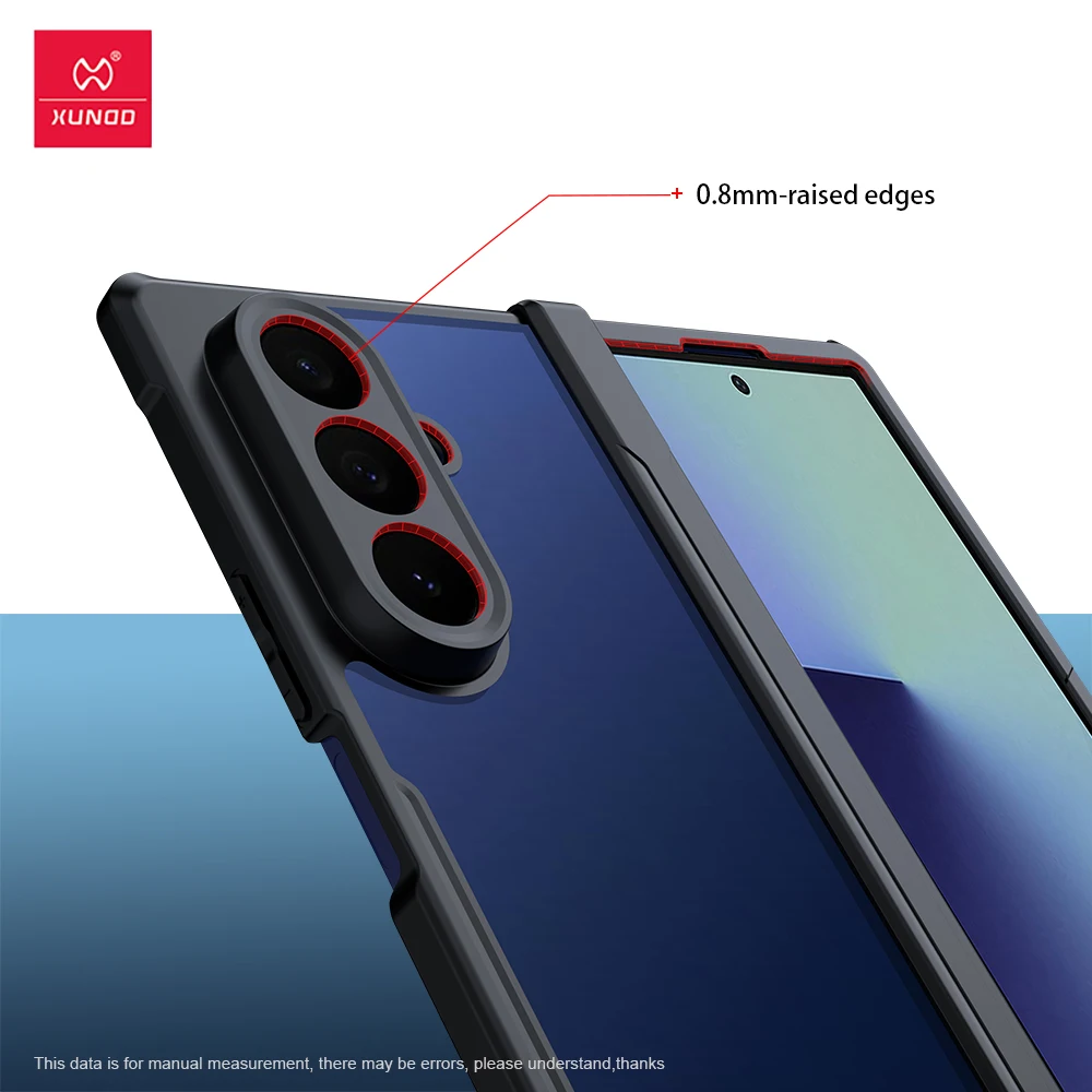 Xundd For Samsung Galaxy Z Fold 7 Case For Galaxy Z Flip 7 Shockproof Phone  Case Z Fold 7 Transparent Case Anti-Yellowing Case - AliExpress