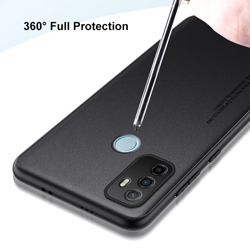 Luxury PU Leather Shockproof Phone Case - Premium Full Protection Back Cover