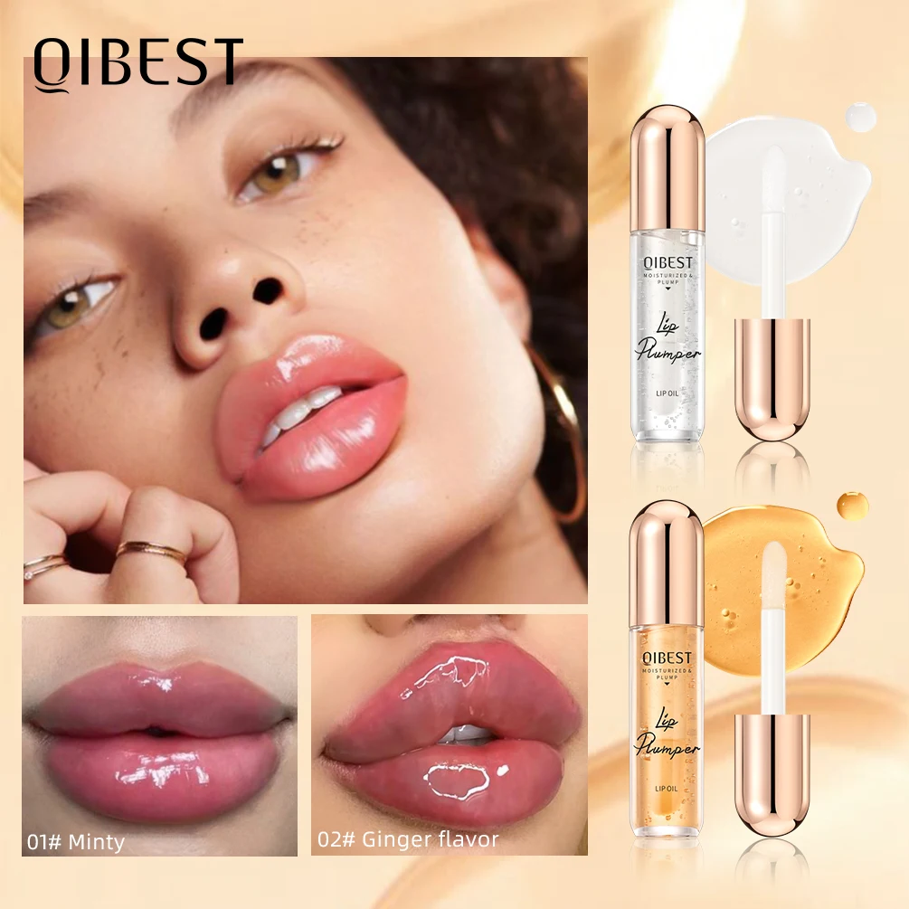 Lip Plumper Oil Serum Instant Volumising Lip Oil Moisturizing Repair Fine Lines Sexy Balm Makeup Lip Balm Lip Makeup Lip Oil Lip Plumper