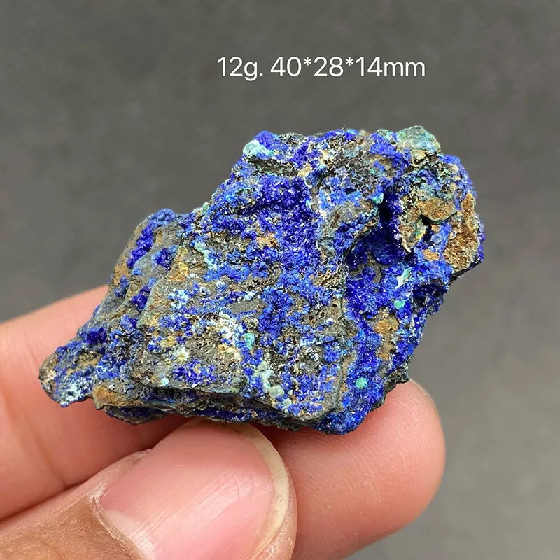 100% natural azurite and malachite symbiotic raw stone mineral specimen healing crystal gem collection