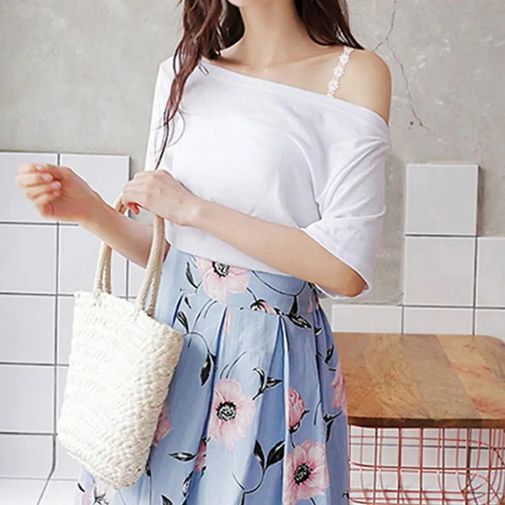 

Simple Anti-Skid Summer Nylon Wedding Back Cross Bra Accessories Shoulder Strap Brassiere Straps Women Bra Belt