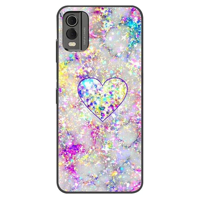Shockproof Soft Silicone TPU Back Cover with Cute Cartoon Design