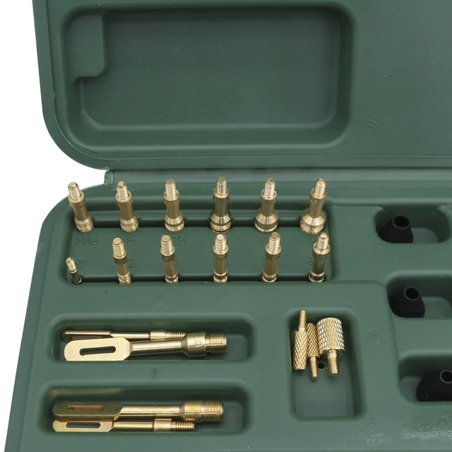 Tactical Universal Gun Cleaning Kit with Oil Can Rifle Pistol Cleaner