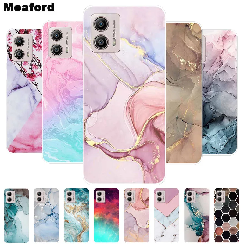 Stylish Marble Soft TPU Silicon Case – Elegant Protective Back Cover