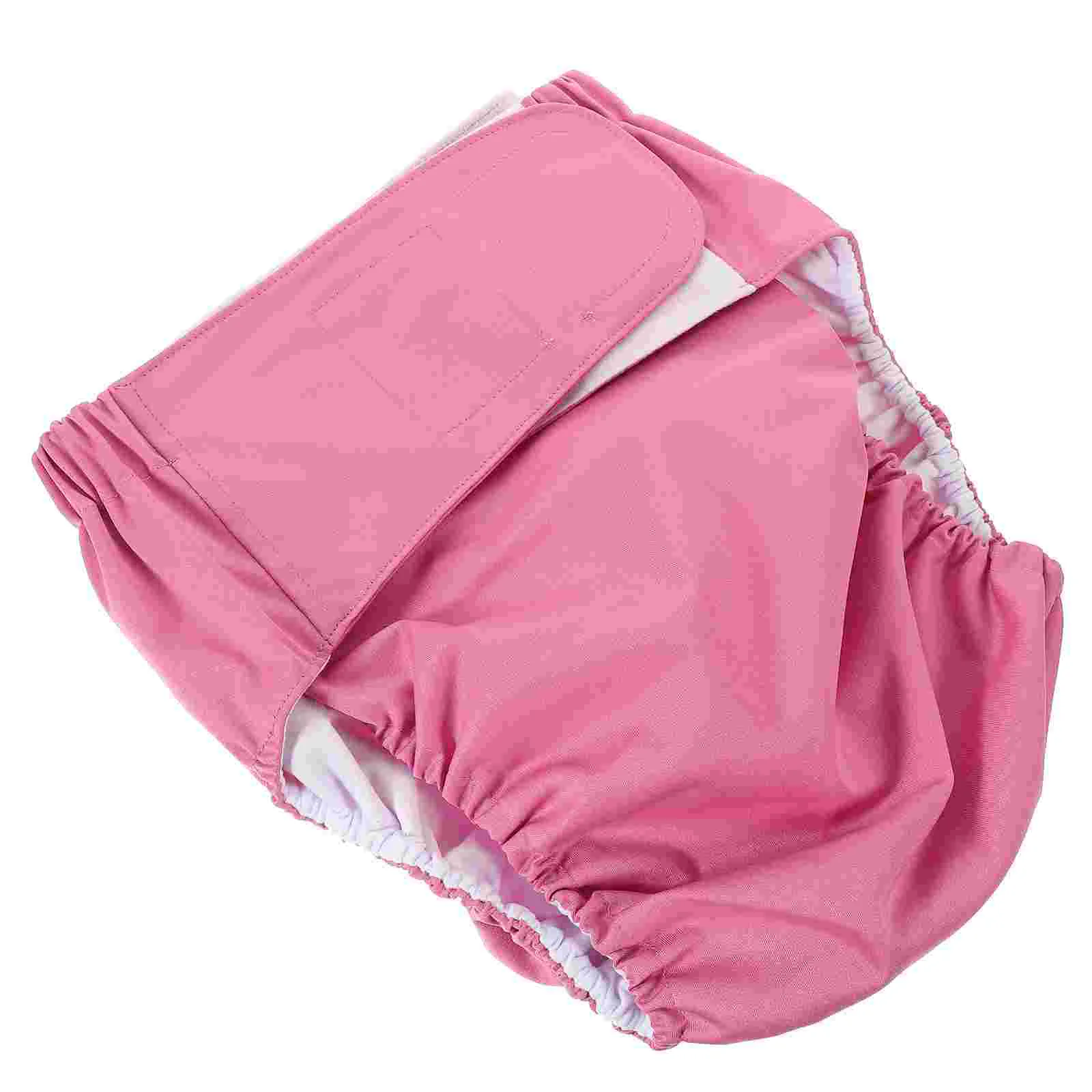 Pants for The Elderly Travel While Lingerie Polyester Reusable Adult 3