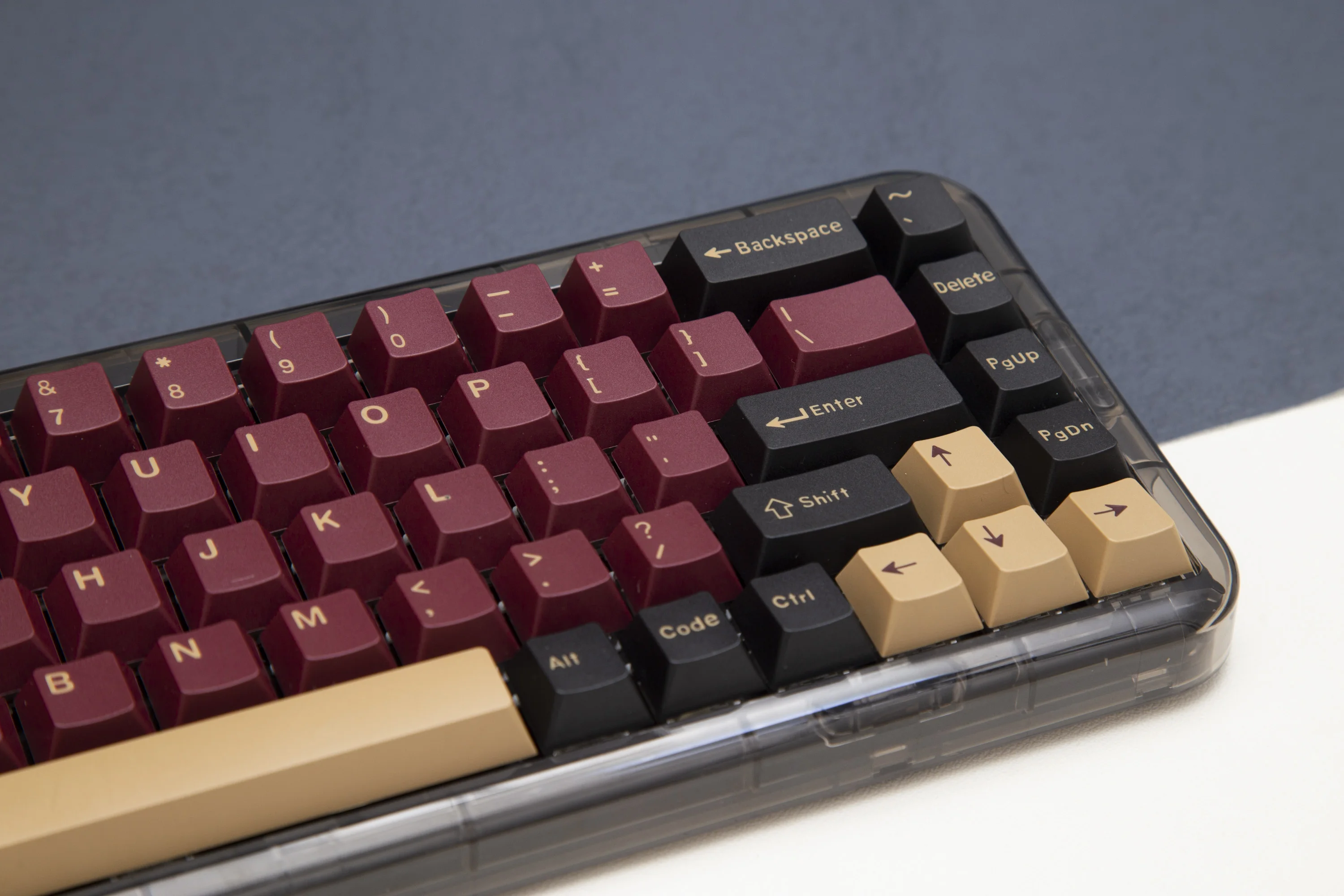 tiro duplo para teclado mecânico GMK, teclado gamer, RK68 Anne Pro 2