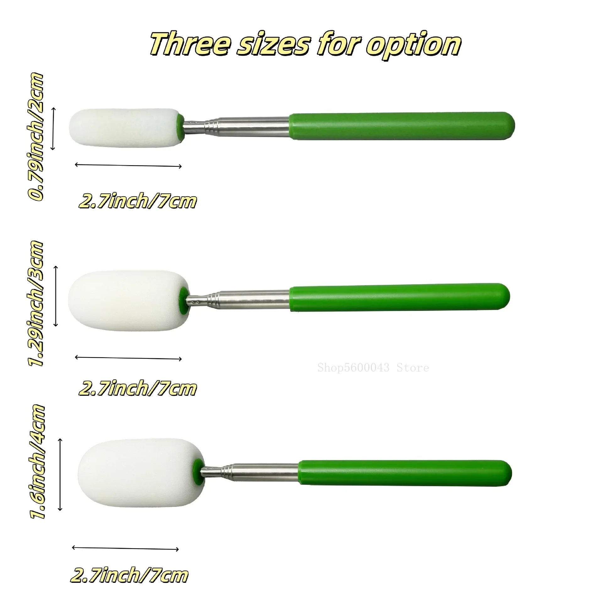 Pottery Sculpting Tools Clay Sculpting Tools Pottery Tools Clay Craft Tool Pottery Absorbent Sponge Telescoping Stick Pottery Sculpture Sponge Holder DIY Ceramic Throwing Stick Trimming Tools