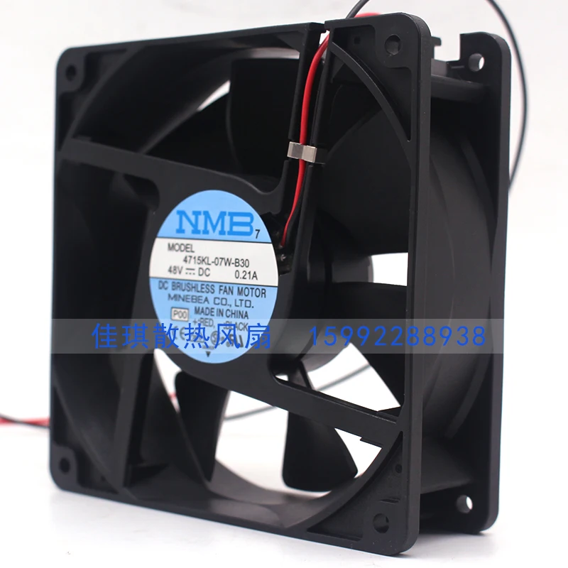 Ventola Originale 3610KL-05W-B50 24V 0.20A 92x92x25mm - Per Inverter E Apparecchiature Industriali, 3200 RPM, 54.7 CFM, 50.000 Ore Di Vita
