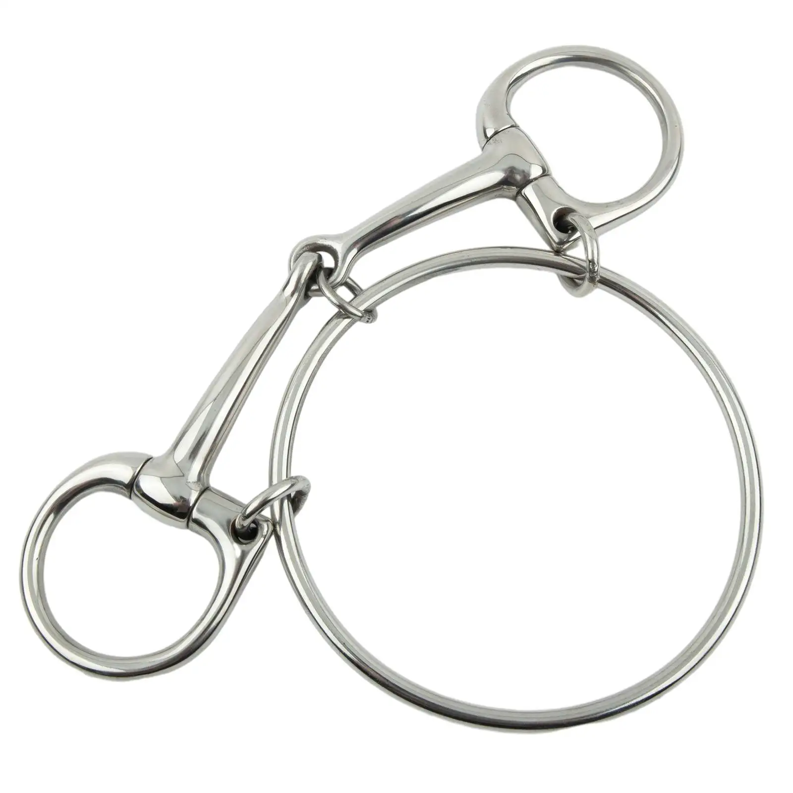 Saddles Horse Bit 1pc Tool Durable Functional Polished Parts Stainless Steel Tack Bits Accessories High Quality