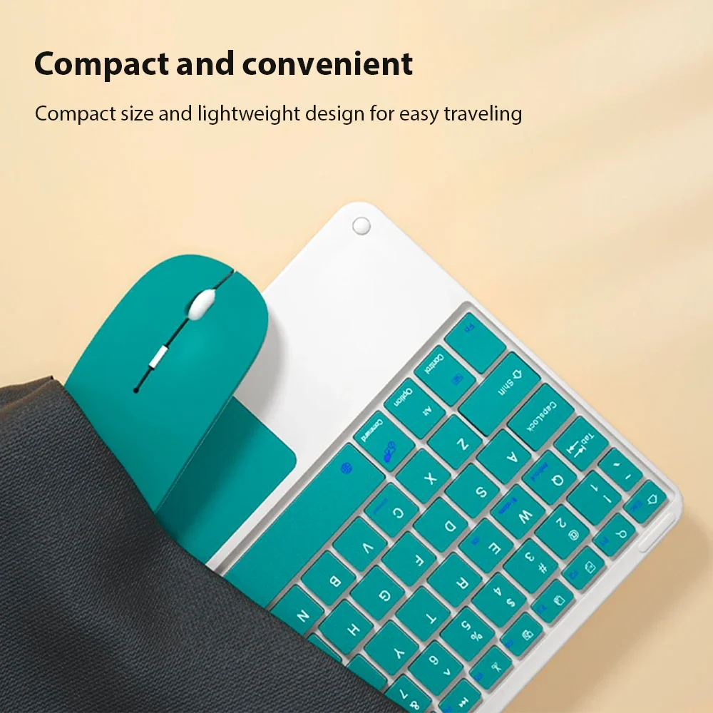Bluetooth Wireless Keyboard General Android IOS Windows Keyboard and Mouse Extra Long Standby IPad 11th 10 Inch Tablet