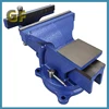 8" Heavy Duty Bench Vise Milling Clamp Grip Household Table Workbench Woodworking Vice Pliers 360 Degree Rotation 6