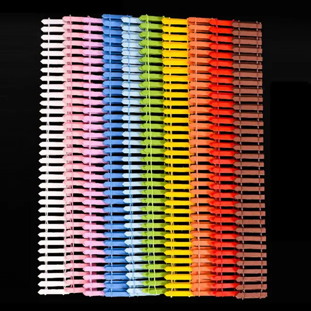 90*5 Cm -Es Mini Fa Kerítés Diy Miniatűr Tündér Kerti Gátbaba Ház Kirakat Kézműves Otthoni Dekorációs Kiegészítők