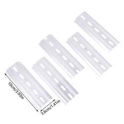Premium Set of 5 C45 DIN Rail Standard Mounting Bars, Versatile Lengths (A1)