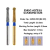 RESYDENT 6054M Dental Single-Use Round Diamond Bur, With Neck, 1 Pack, Endo Access FG Bur Multilayered coated Abrasive 2