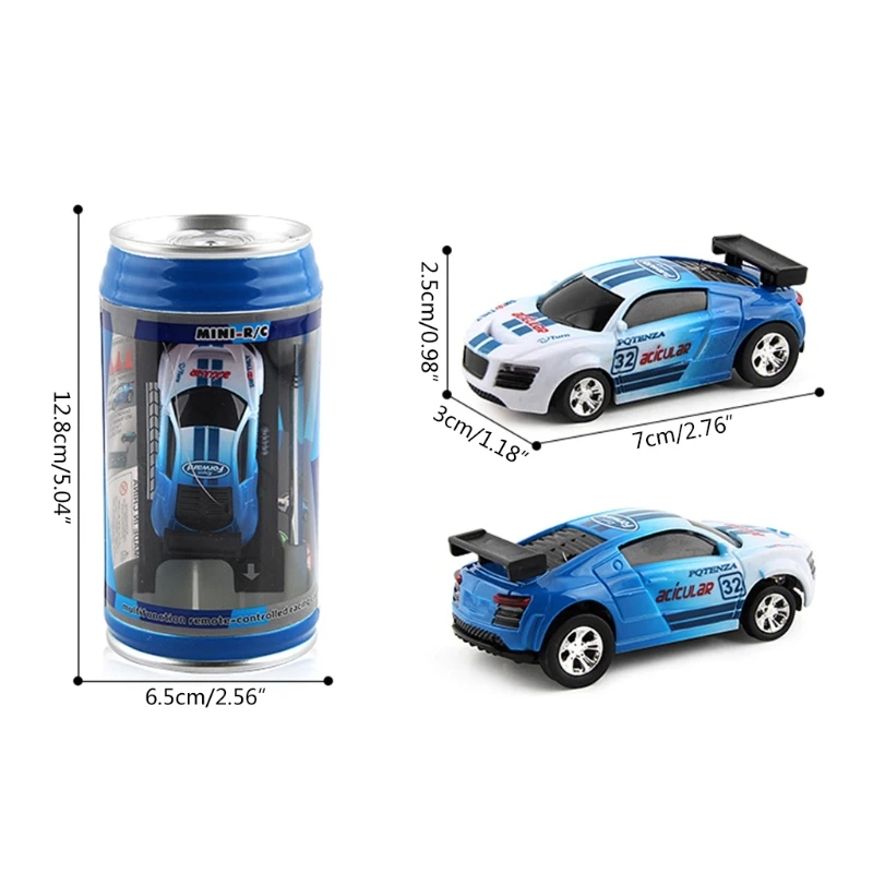 Cheap Mini Coke Can RC Car Remote Control Micro Racing Car Toy