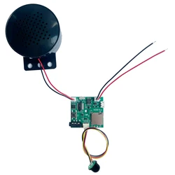 Motion Activated Audio Module for Displays and Installations (With Black PIR)