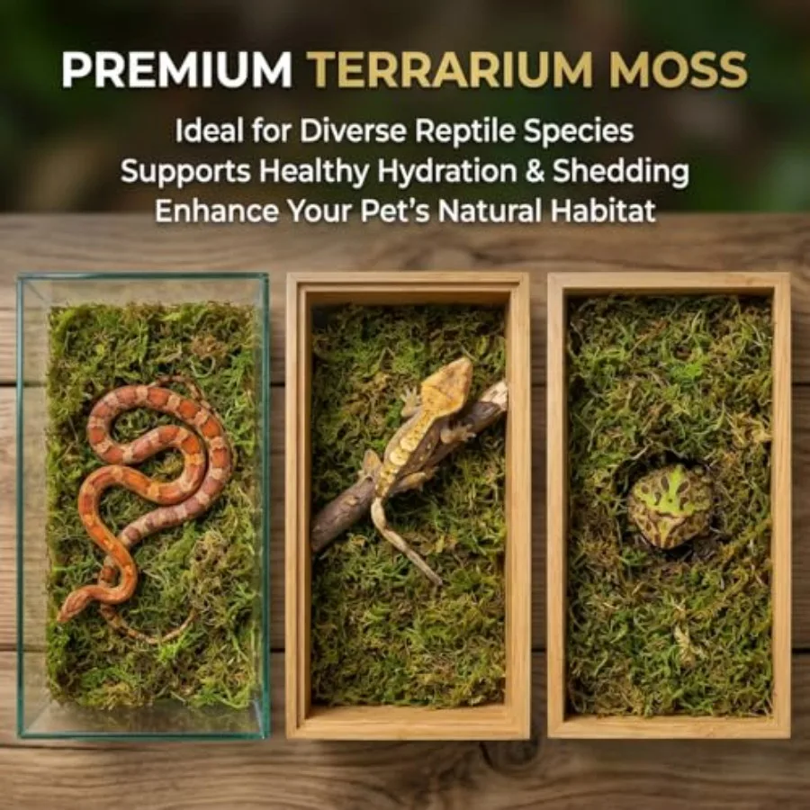 Natural Sphagnum Moss Bedding 3