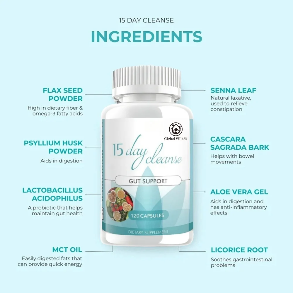 Hot Digestive Detoxification Dietary Supplement Colon Cleansing-Balancing Intestinal Organisms And Plants