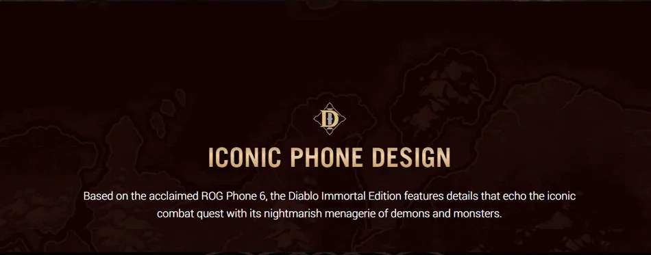 Asus ROG Phone 6 Diablo Immortal Edition, 6.78” Fhd+ 2448x1080 165Hz, 16GB Ram, 512gb Storage, 5G LTE Unlocked Dual SIM, US Version