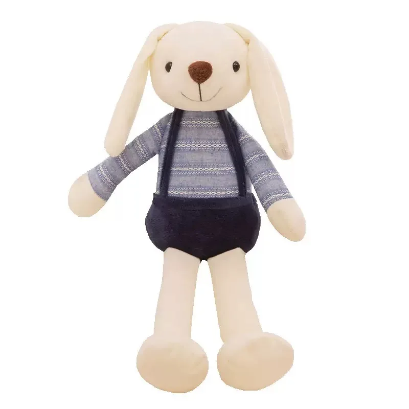 40cm Calming Rabbit Plush Toy Cute Doll Children Accompany Sleeping Doll For Kids Birthday Gift