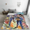 YuGiOh! Card Game Anime Knitted Blanket Coral Fleece Plush Yugi Muto Cartoon Super Warm Throw Blanket for Bedding Couch Bed Rug 2