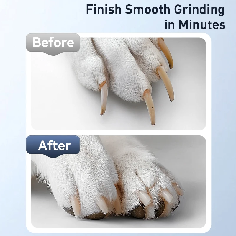 Stainless Steel Pet Dog Nail Grinder Head For Cyclone Rechargeable Electric Cat Pet Nail Clipper