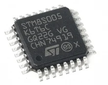 

Microcontrolador de 8 bits do pacote lqfp32 8 do ponto original stm8s005k6t6 ic chip