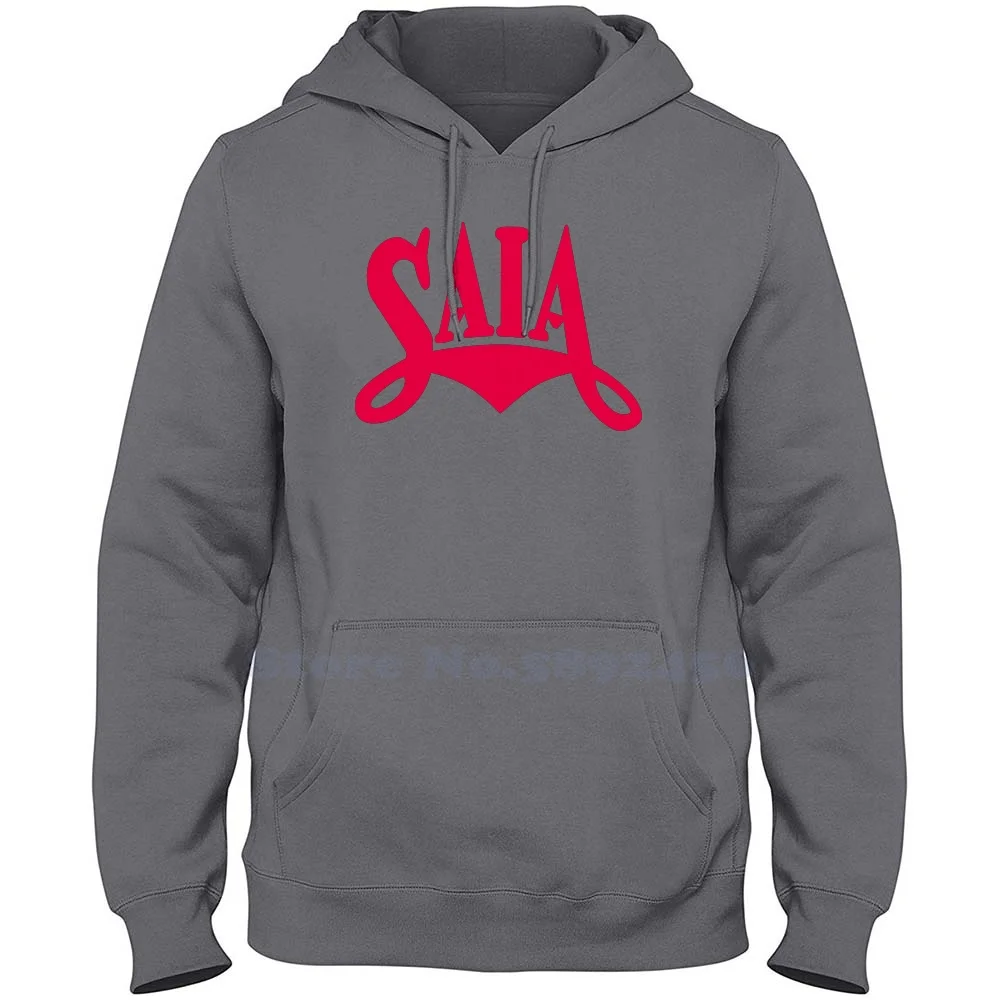 

Saia Casual Clothing Sweatshirt 100% Cotton Graphic Hoodie