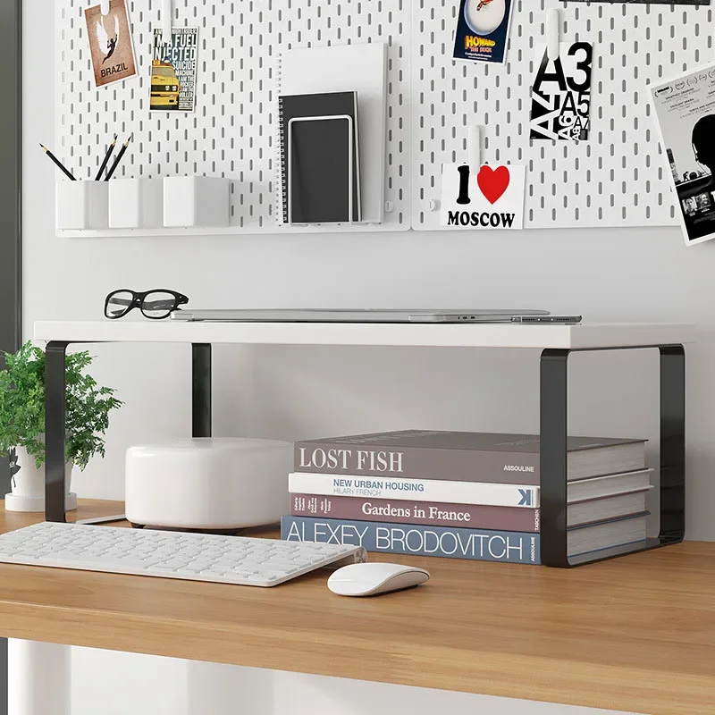 Simple Desktop Computer Stand with Storage 6