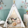 1.8m Children's Teepee Tent for Kids Indoor Outdoor Tipi Child Tent Play House Wigwam for Children Tent House 2